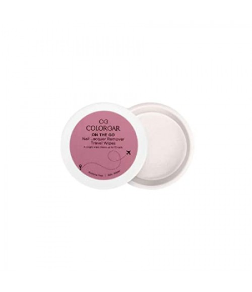 Colorbar On the Go Nail Lacquer Remover Wipes